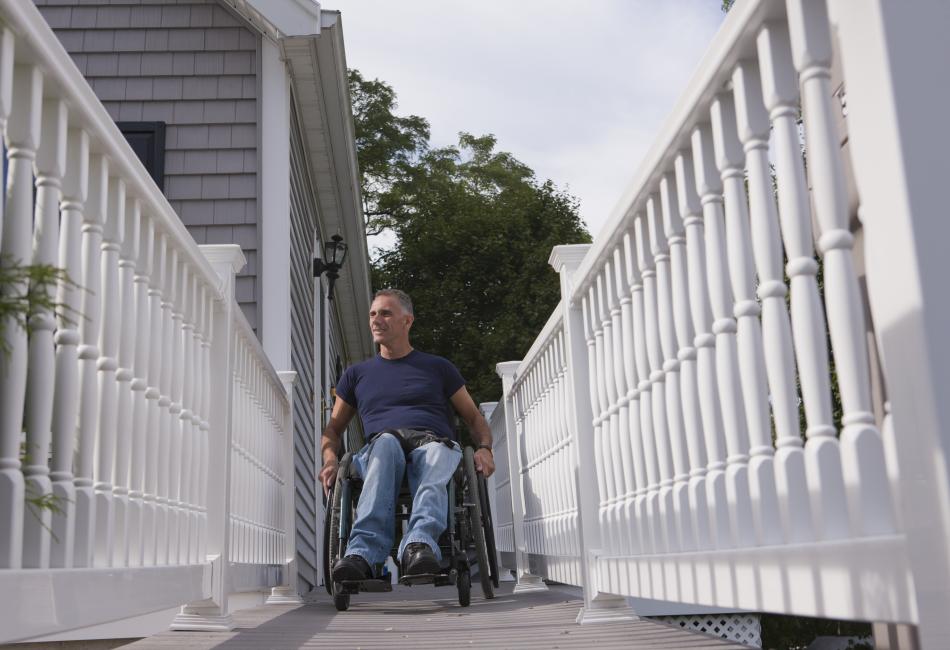 Wheelchair ramp